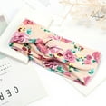 thumbnail image 5 of Ladies Bandana Turban Hair Band Stretch Elastic Headband Wide Hairband Head Wrap 1, 5 of 8