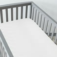 thumbnail image 3 of Bare Home Crib Fitted Sheet Ultra-Soft Microfiber, 3 of 5