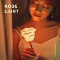 thumbnail image 3 of Silicone LED Night Light, USB Rechargeable Kids Night Light, Touch Led Lamp, 3 Lighting Modes, Detachable Non-Slip, Flower Night Light Lamp for Home Party Decoration pink, 3 of 4