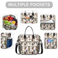 thumbnail image 2 of Highland Cow and Butterfly Print Insulated Leakproof Lunch Box for Women, Large Lunch Bag for Tween Teen Adult, Loncheras Para Mujer for Work Beach Travel Picnic Camping, 2 of 6