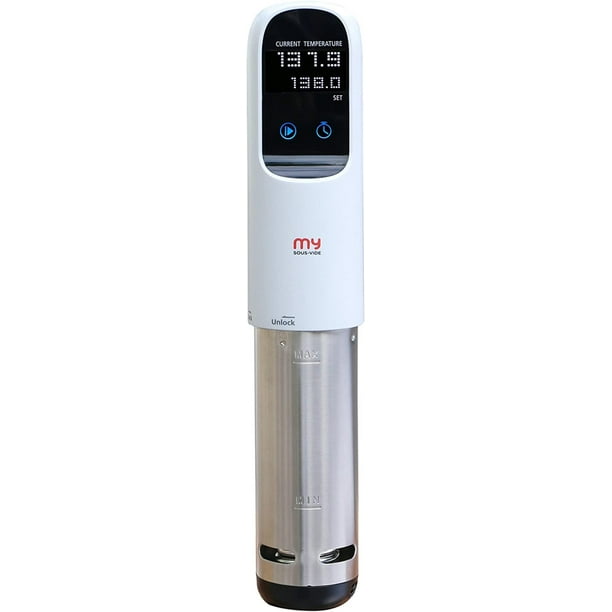 My Sous Vide My-101 Immersion Cooker, White, The My Sous Vide precision cooker brings sous vide to your kitchen, so you the taste of high.., By Brand My Sous Vide