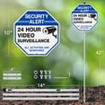 Faittoo Security Video Surveillance Sign - 10