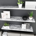 thumbnail image 4 of VEELIKE Dark Grey Contact Paper 15.7" x 354" Peel and Stick Marble Wallpaper Removable Self-Adhesive Wallpaper Marble Vinyl Film Decorative Marble Wall Paper for Kitchen Countertops Cabinets Liners, 4 of 8