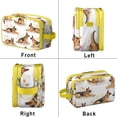 thumbnail image 2 of Toiletries Bag,German Shepherd Dogs with Flowers Mens Womens Toiletry Bag Bathroom Bag,Waterproof Toiletry Travel Bag Dopp Kit Shaving Bag 11x6.3x5.1 Inch, 2 of 5