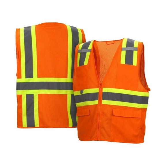 Hi-viz orange - All mesh - Size Medium