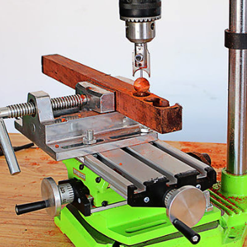 Multifunctional Mini Milling Table Bench Drill Working Vise Machine Worktable DE 
