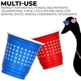 thumbnail image 2 of 120 Pack USA Patriotic Star Plastic 2oz Shot Cups – Red White & Blue Mini Party Cups w/Stars – 4th of July, Memorial Day, Labor Day, BBQs, Tailgates, & American-Themed Celebrations, 2 of 7