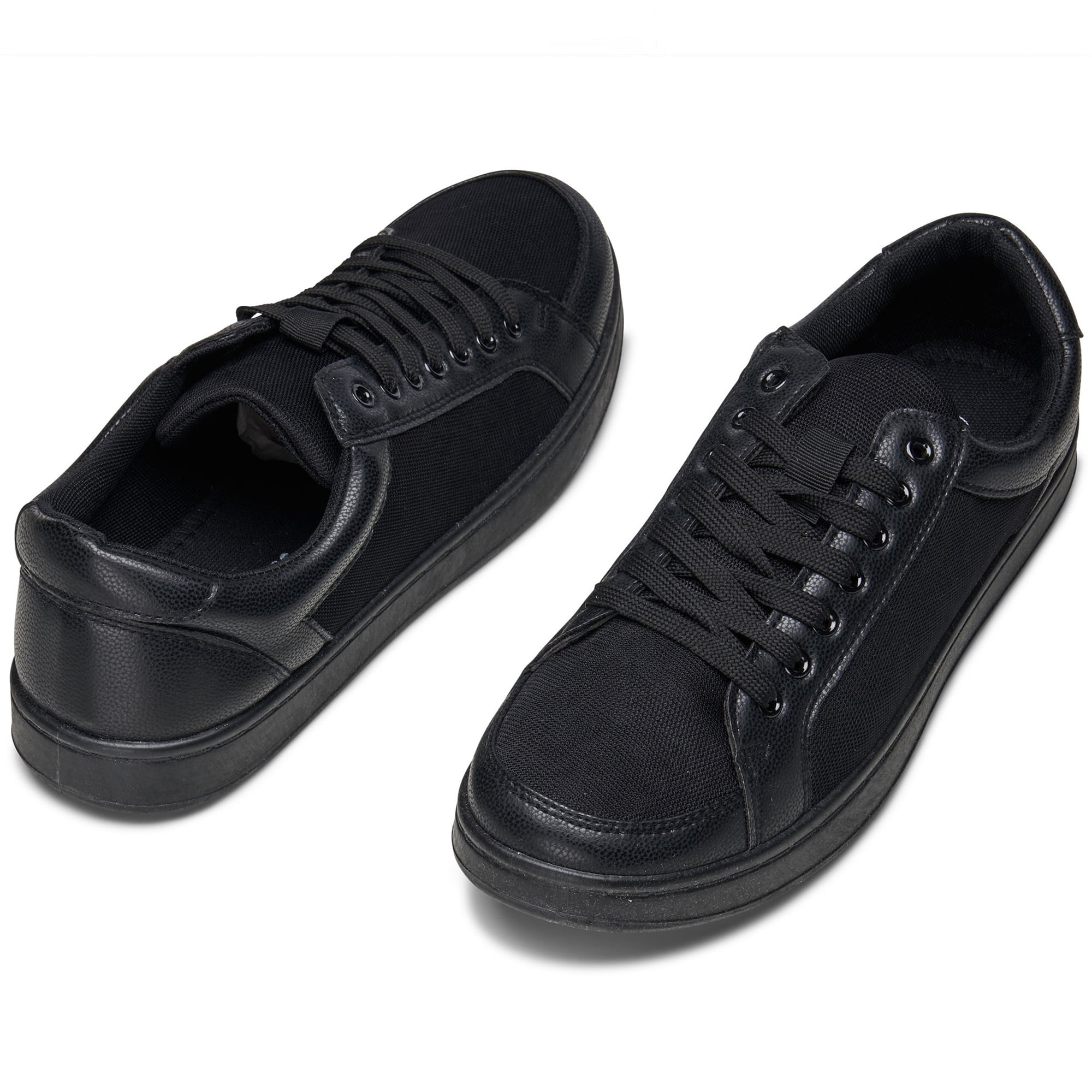 David Mens Fashion Sneakers Lace Up Low Top Retro Tennis Shoes