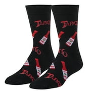 Crazy Socks, Tapatio, Funny Socks for Men Women, Fun Crew Print, Large