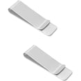 thumbnail image 1 of Billetera, 2 billeteras de acero inoxidable, billetera ultrafina de metal, billetera plateada, utilizada para efectivo, facturas, tarjetas de visita, tarjetas de crédito oso de fresa Electrónica, 1 of 5