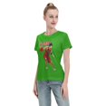 thumbnail image 4 of T-Shirt Basique à Manches Courtes pour Femmes Slam Dunk Rukawa Érable, 4 of 6