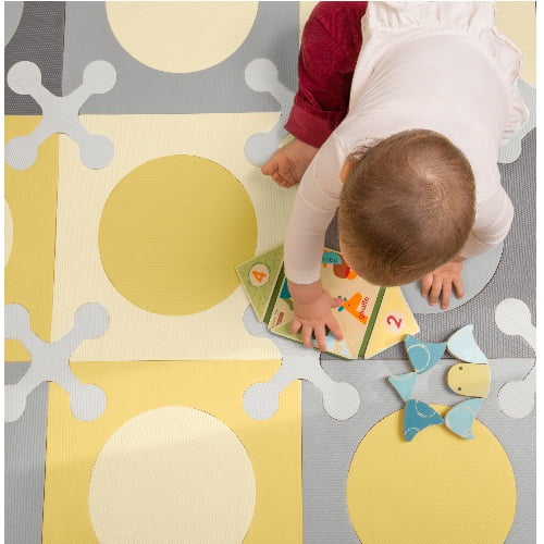 Skip Hop Playspot Playmat Gold Grey Walmart Com