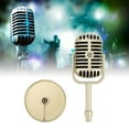thumbnail image 4 of Fake Microphone, Creative Prop Microphone Durable Sturdy Portable Plastic  For Photography Props For Gifts Decoration Gold, 4 of 8