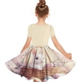 thumbnail image 4 of LOVZFMLL Robe Imprimée Mignonne pour Enfants Camisole Extensible Robe Sans Manches Robe Trapèze, 4 of 5