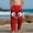 Red, variant on OGLCCG Beach Pants for Boys Funny Graphic Print Casual Summer Elastic Waist Vacation Pants with Pockets Wide Leg Loung Trousers 4-14 Years
