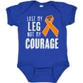 thumbnail image 3 of Inktastic Lost my Leg Not my Courage Limb Loss Awareness Orange Ribbon Boys or Girls Baby Bodysuit, 3 of 5