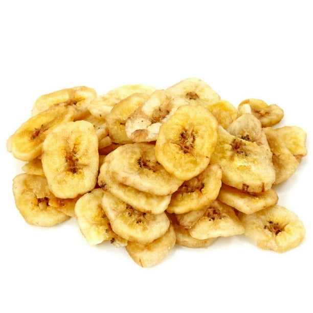 Banana Chips Bulk Sweetened Dried Banana 5 Pound Wholesale Value Box
