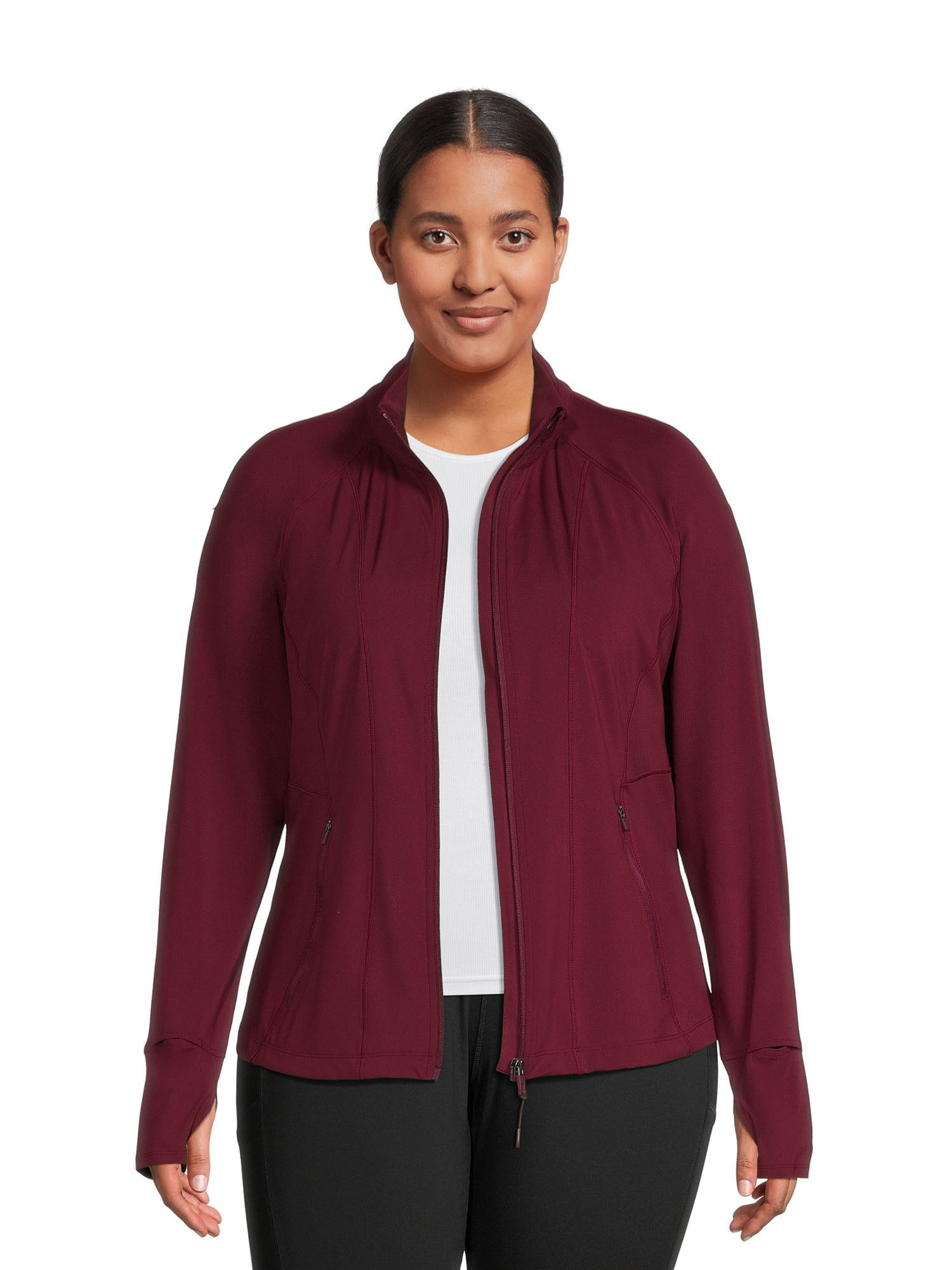 Avia Women's Plus Size Performance Active Jacket, Sizes 1X4X