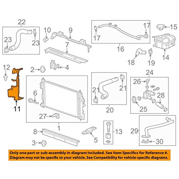 General Motors 23127757 Baffle
