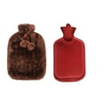 thumbnail image 4 of Hot Water Bottle with Soft Cover - 2L Large - Classic Hot Water Bag for Sore Muscles, Period Cramps, Hot and Cold Compress - Great Gift for Women, 4 of 6