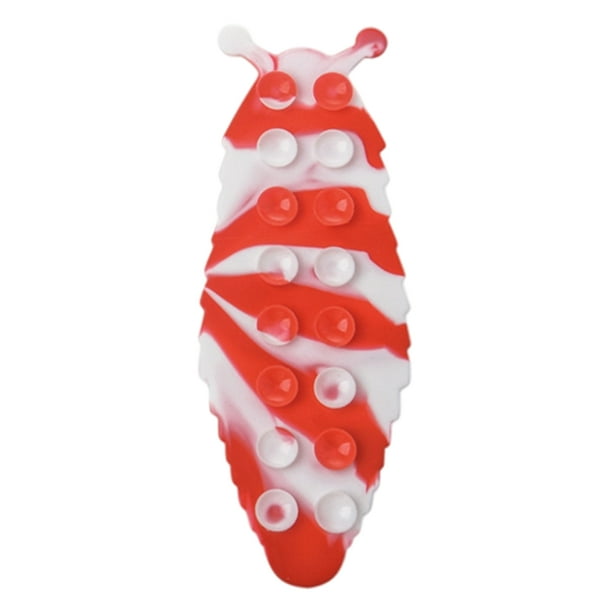 Juguete de babosa de silicona, juguete sensorial de babosa, juguete de babosa elástico articulado, babosa de descompresión flexible, juguete de escritorio relajante para niños y adultos