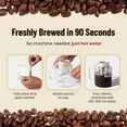 thumbnail image 6 of Saigondan Drip Instant Coffee - Adventure | Light Espresso Roast | 100% Robusta | Vietnamese Single Origin | Small Batch Roasted | Direct Trade | Mild and Sweet Taste | No Preservatives | 18 Sachets, 6 of 10