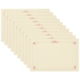 thumbnail image 1 of Uxcell 8.5x11 10 Hojas de Papel para Certificados de Premio, Papel Beige con Borde Rojo, 120GSM, 1 of 5