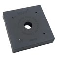 thumbnail image 1 of Placa base Myard PBP para poste de madera, 6 x 6 pulgadas, resistente a los rayos UV, 1 of 5