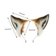 thumbnail image 3 of Furry Ear Cosplays Hair Accessory Ears Foxes Headband Cute Plush Headdress for, 3 of 8