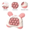 thumbnail image 1 of Juego De Burbujas Juego de burbujas con pilas Quick Push 4 modos de juego Los mejores regalos (rosa), 1 of 6