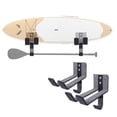 thumbnail image 3 of Colgador de gancho de pared para tablas de surf | Soporte para paddleboard y monopatín | Soporte de pared horizontal para tablas de surf, longboards y windsurfistas | Incluye sujetadores y cubierta, 3 of 7