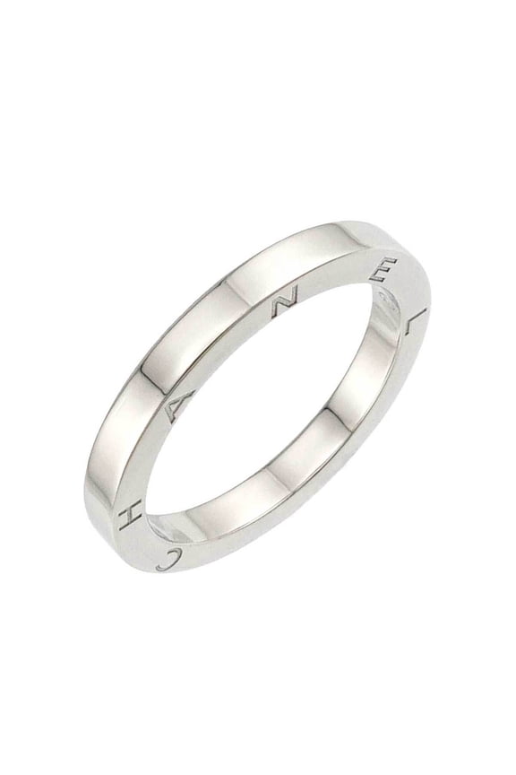 Pre-Owned Chanel Signature 2 Ring, Platinum (Pt)