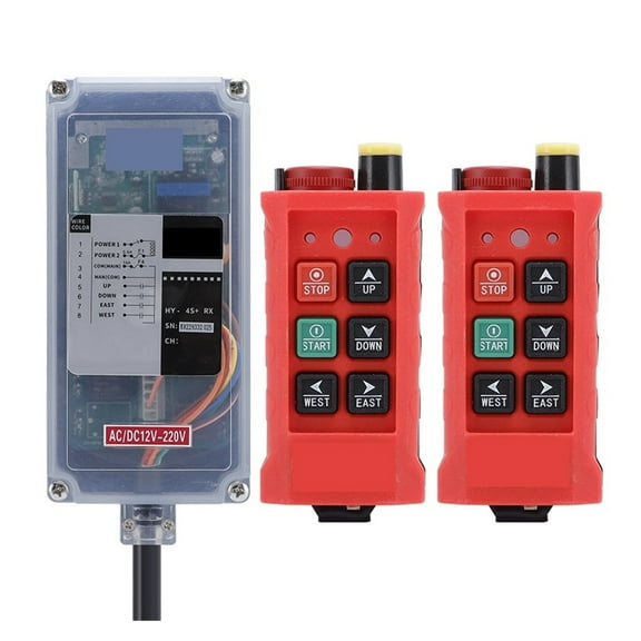 4-button Single Speed Car Tailgate Lifting Hydraulic Control Lifting Crane Industrial Radio Remote Control Tailgate Switch ,Quick Response