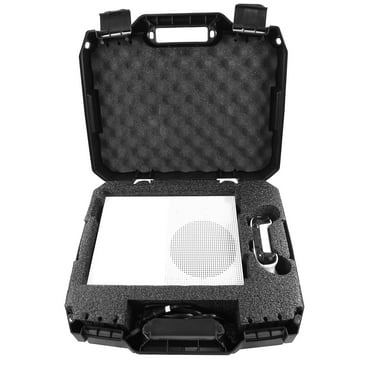 Video Game Console Case Fits Xbox One S, Controller, Xbox Games and Accessories - Hard Case Only