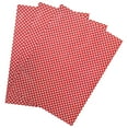 thumbnail image 7 of 3pcs Red Polka Dot Coated Wrapping Paper for Birthdays Valentine's Day and Holidays 20.5 x 30 Inches, 7 of 7