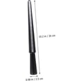 thumbnail image 4 of 5 Sets Ring Measurement Ring Size Gauge Finger Gauge Ring Finger Ring Sizer Plastic Jewels Ring Mandrel Ring Tool Inger Gauge Ring Sizer Jeweler Size Gauge Tool Marked Ring Mandrel, 4 of 5