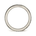 thumbnail image 2 of JbSP- Stainless Steel Polished and Textured Black Ip-plated Band, 2 of 6