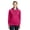 Pink, variant on Sport-Tek Women's Fleece Hooded Sweatshirt
