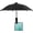 Black, variant on Clip On Phone Sun Umbrella, Mini Anti Glare Smartphone Sun Visor Shade for Outdoor Shooting and Watching