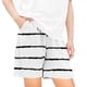 thumbnail image 1 of Odeerbi 5-14 Años Niños Niñas Verano Pantalones Cortos A Rayas Workout Pantalones Cortos Deportivos Lindo Transpirable Pantalones Cortos Con Bolsillos, 1 of 4