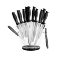 thumbnail image 1 of Gibson Soho Lounge - Juego de 16 cuchillos de cocina de acero inoxidable con soporte acrílico, 1 of 7