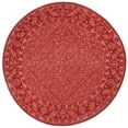 thumbnail image 2 of Safavieh Dip Dye Felicia Floral Area Rug, Red, 7' x 7' Round, 2 of 11