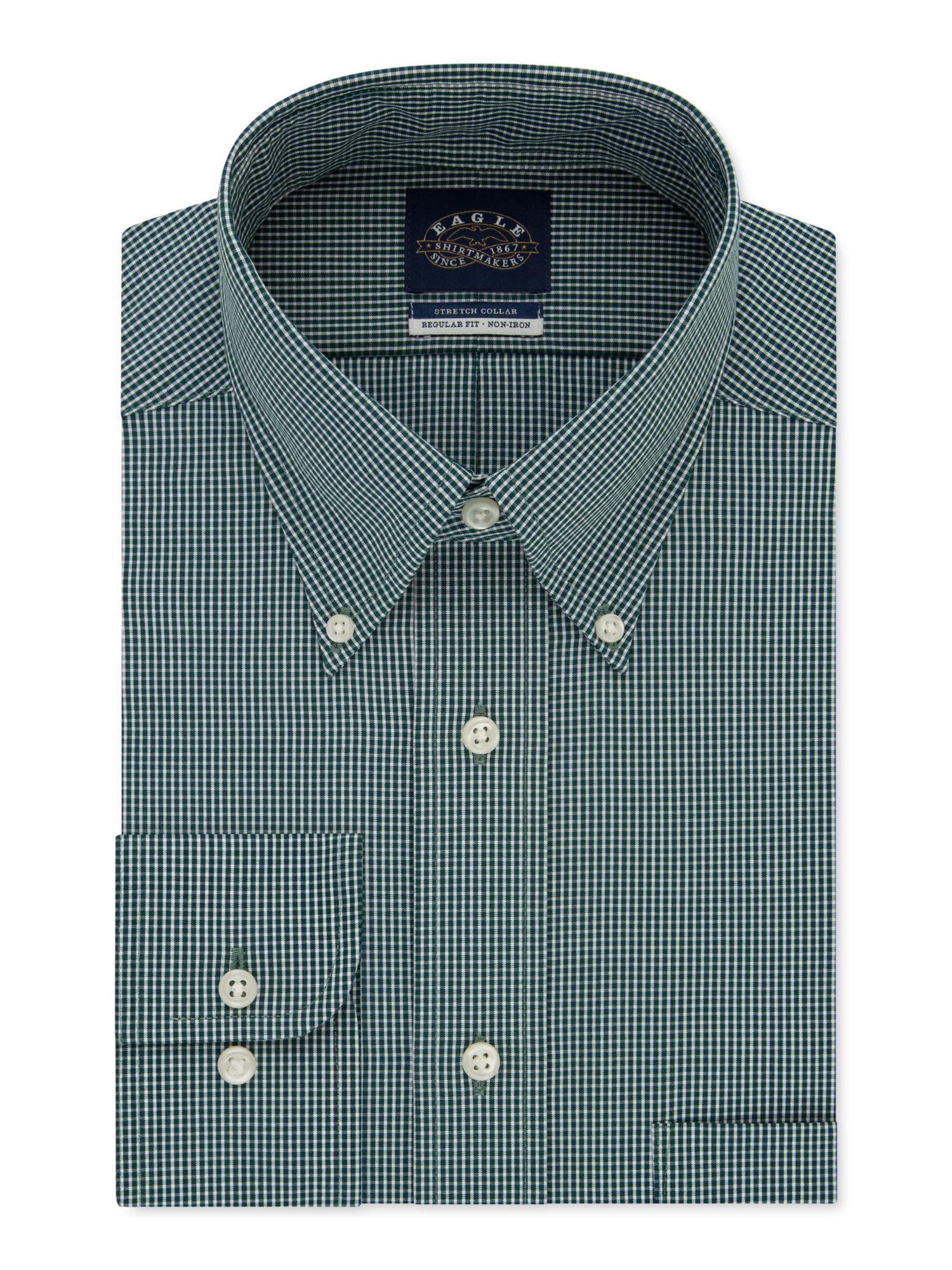 Check Collared Classic Fit Dress Shirt 