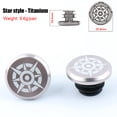 thumbnail image 1 of 2 tapones de aluminio para manillar de bicicleta plegable de carretera MTB (gris 1), 1 of 5