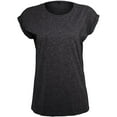 thumbnail image 1 of Build Your Brand T-Shirt à Épaules Prolongées pour Femmes, 1 of 2