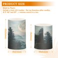 thumbnail image 6 of Yayeee Flameless Candles with Remote Flickering Battery Operated Multi Color Changing, Moon and House, 6 of 7