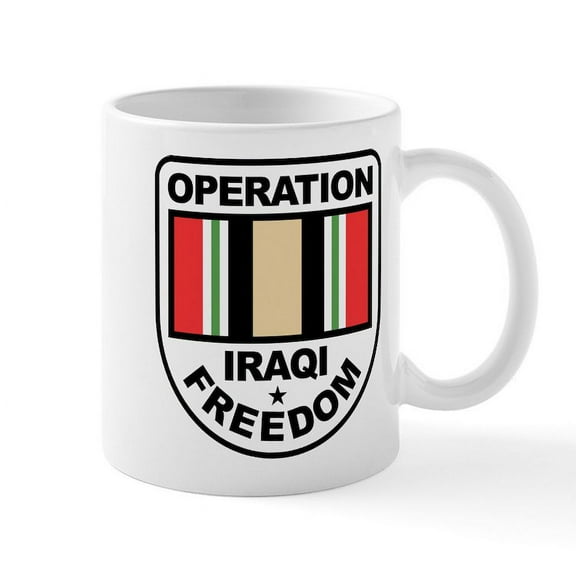 CafePress - Operation Iraqi Freedom - 11 oz Ceramic Mug - Novelty Coffee Tea Cup