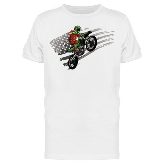 The American Supermoto T-Shirt Men -Image by Shutterstock, Male x-Large