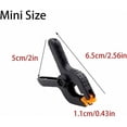 thumbnail image 2 of Abrazaderas de resorte con almohadillas de mordaza flexibles, poder de sujeción instantáneo, abrazadera de nailon de 65 mm para carpintería, manualidades, fotografía y más, de alta resistencia para, 2 of 5