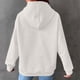thumbnail image 4 of HongQid Womens Hoodies Casual Long Sleeve Drawstring Waffle Pullover Tops Loose Hooded Sweatshirt with Pocket, 4 of 4